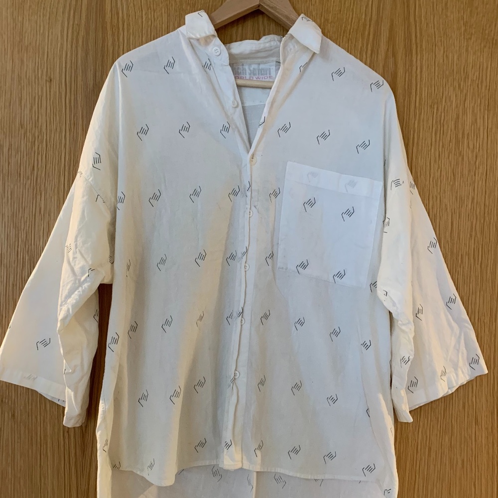 Men's Half-sleeve Button Down Cotton Shirt